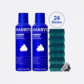 Harry's Original 24 Blades & Shave Gel